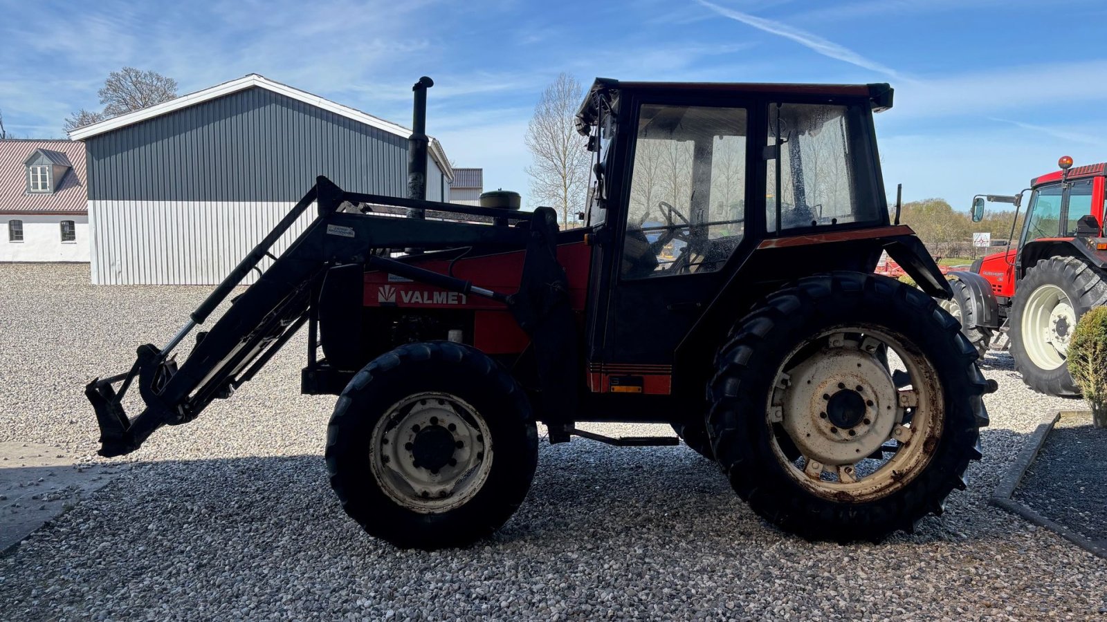 Traktor typu Valmet 505 GLTX med frontlæsser, Gebrauchtmaschine w Thorsø (Zdjęcie 14)