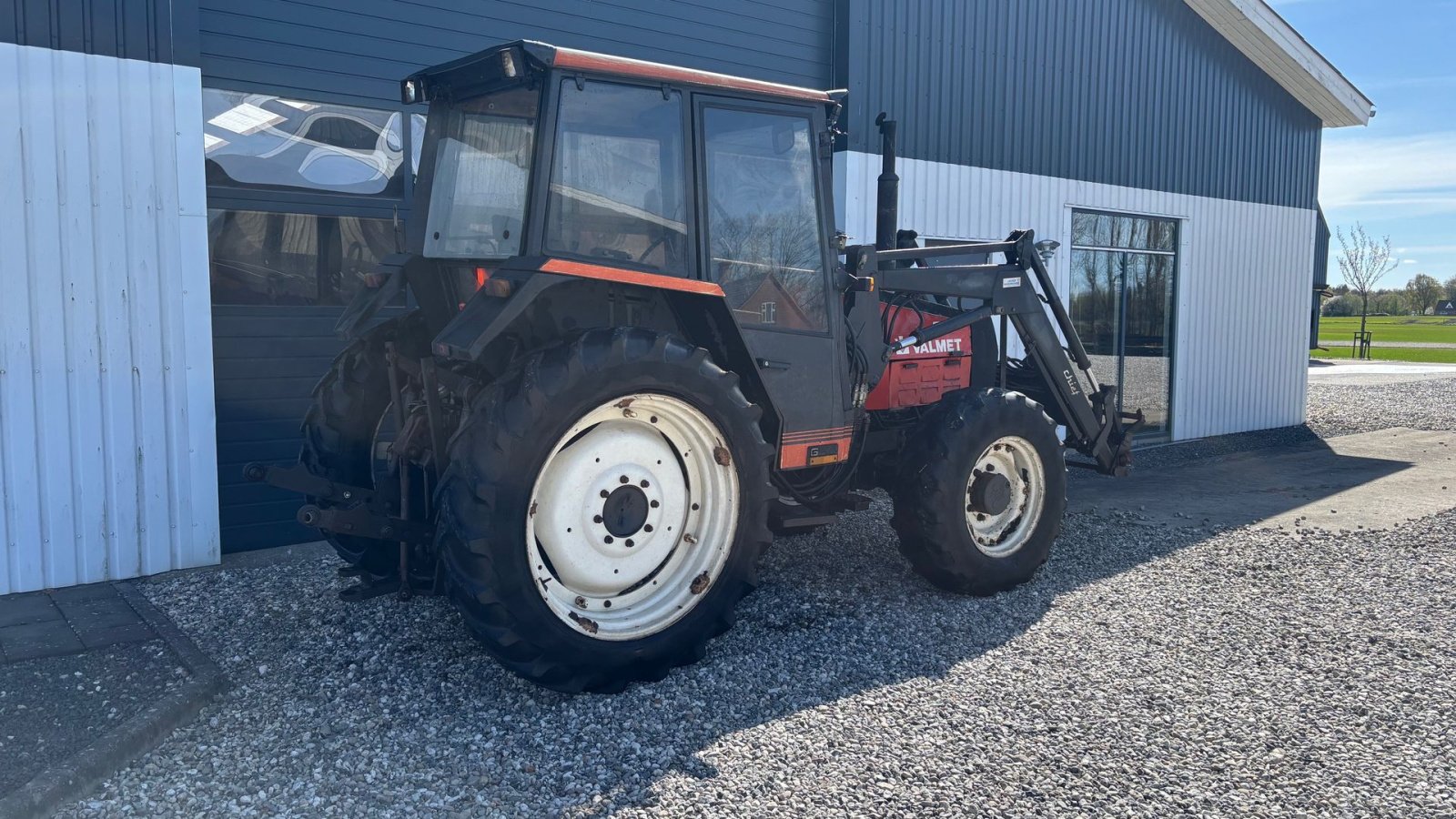 Traktor typu Valmet 505 GLTX med frontlæsser, Gebrauchtmaschine w Thorsø (Zdjęcie 5)