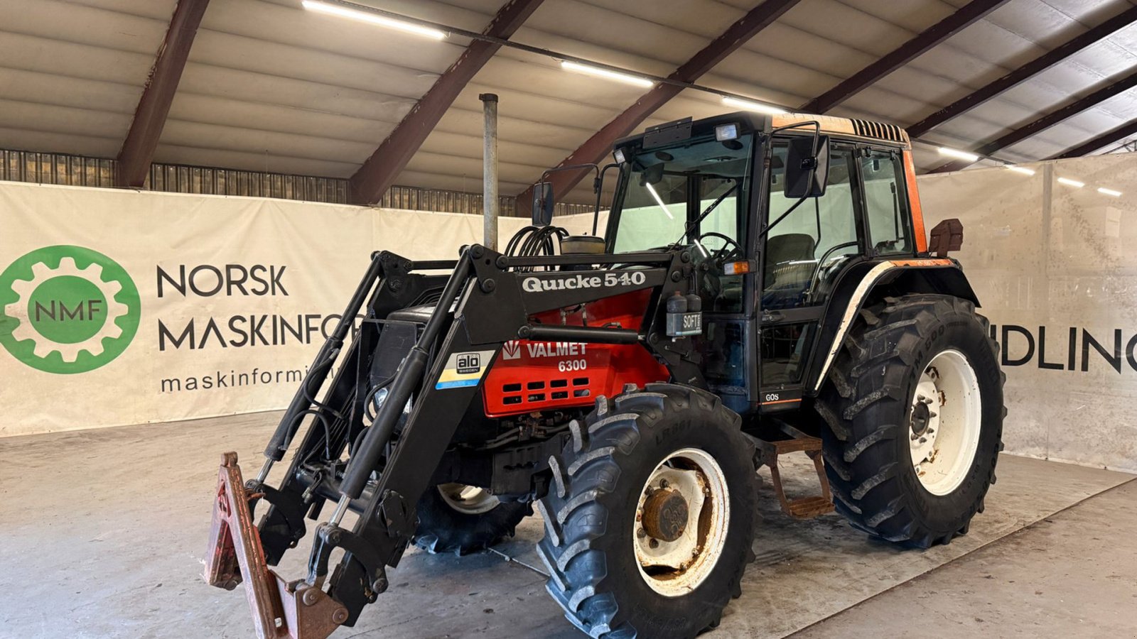 Traktor типа Valmet 6300 Turbo, Gebrauchtmaschine в Ølen (Фотография 1)