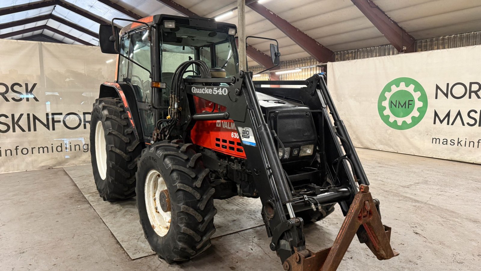 Traktor типа Valmet 6300 Turbo, Gebrauchtmaschine в Ølen (Фотография 8)