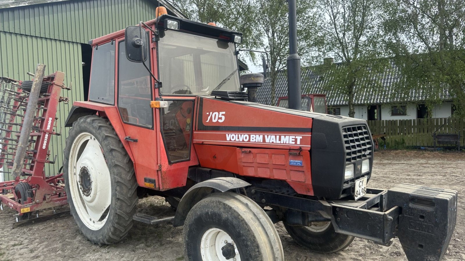 Traktor a típus Valmet 705, Gebrauchtmaschine ekkor: øster ulslev (Kép 3)