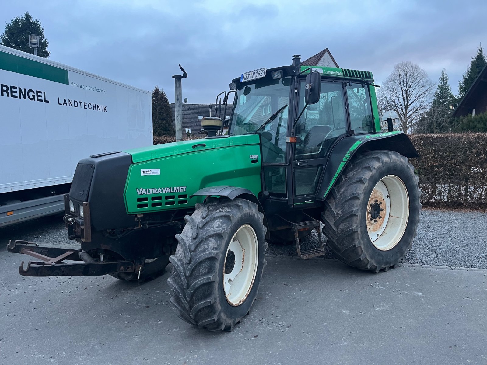Traktor van het type Valmet 8000, Gebrauchtmaschine in Sundern-Stockum (Foto 1)