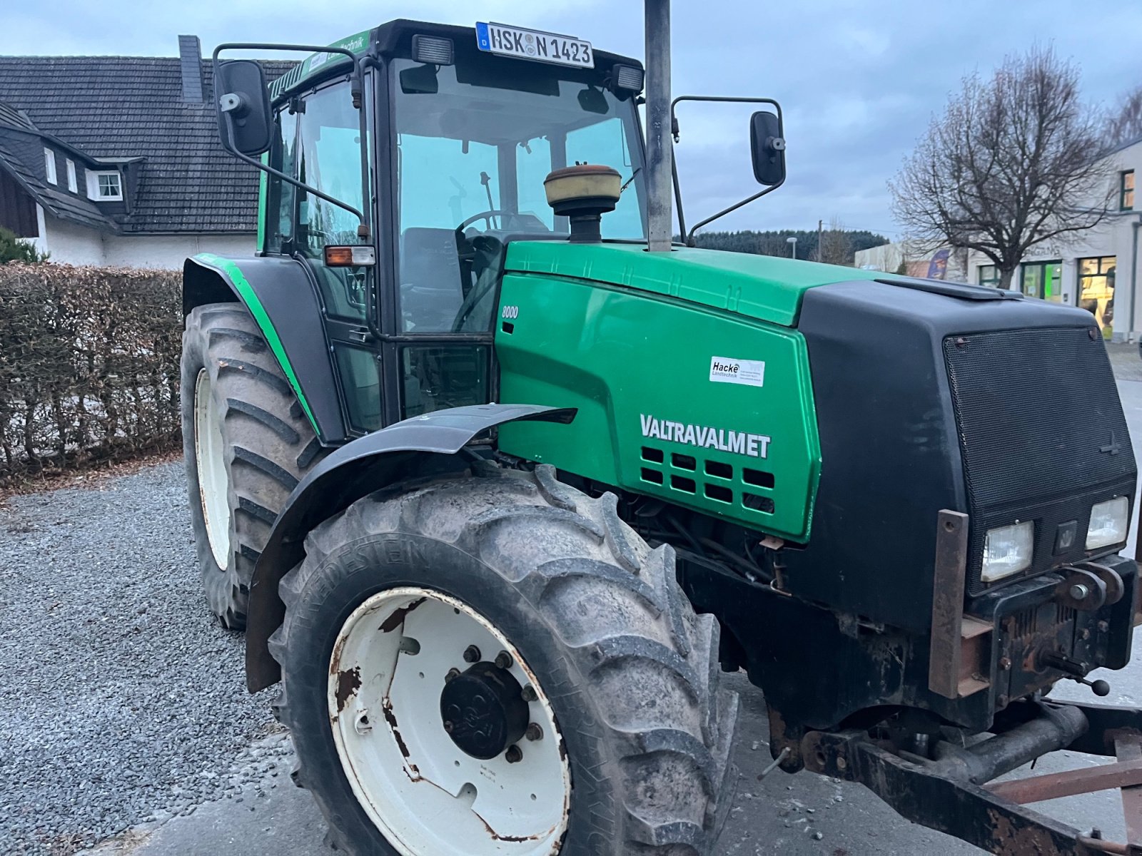 Traktor van het type Valmet 8000, Gebrauchtmaschine in Sundern-Stockum (Foto 2)