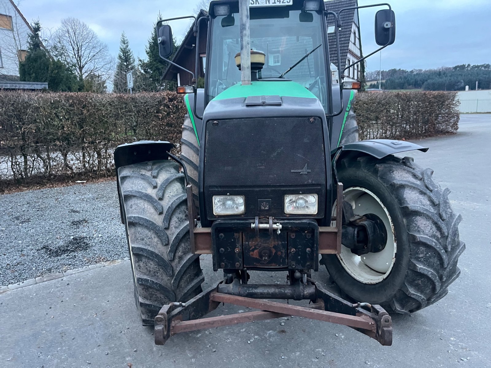 Traktor van het type Valmet 8000, Gebrauchtmaschine in Sundern-Stockum (Foto 3)