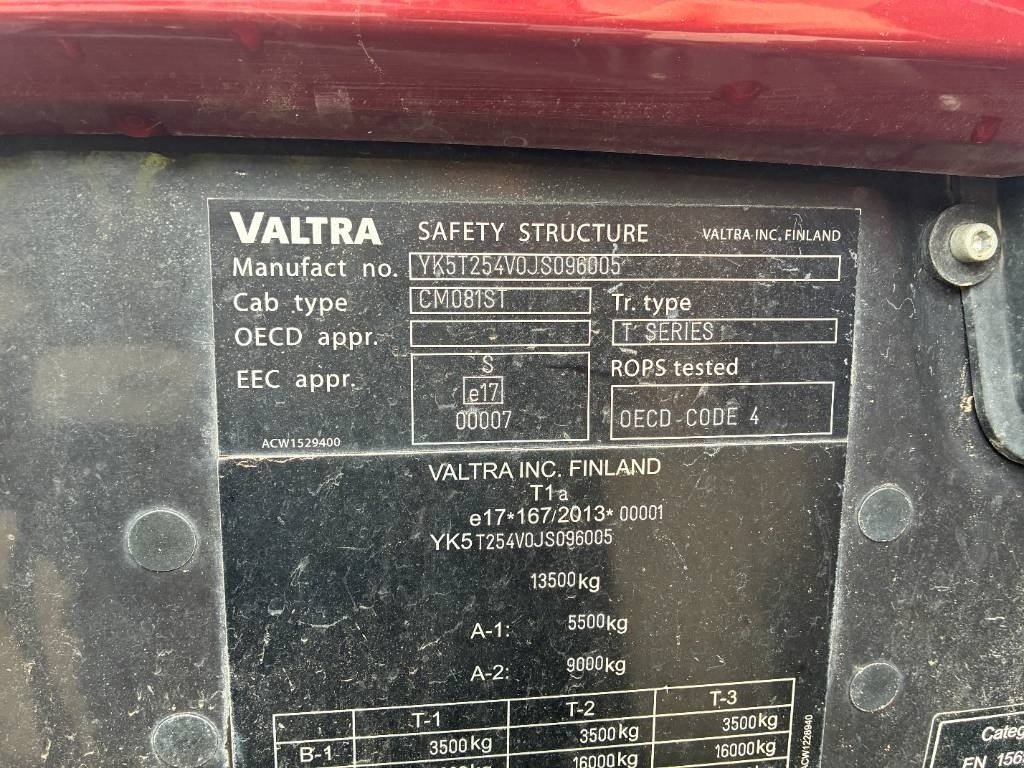 Traktor del tipo Valtra 254 Versus, Gebrauchtmaschine In Hinnerup (Immagine 14)
