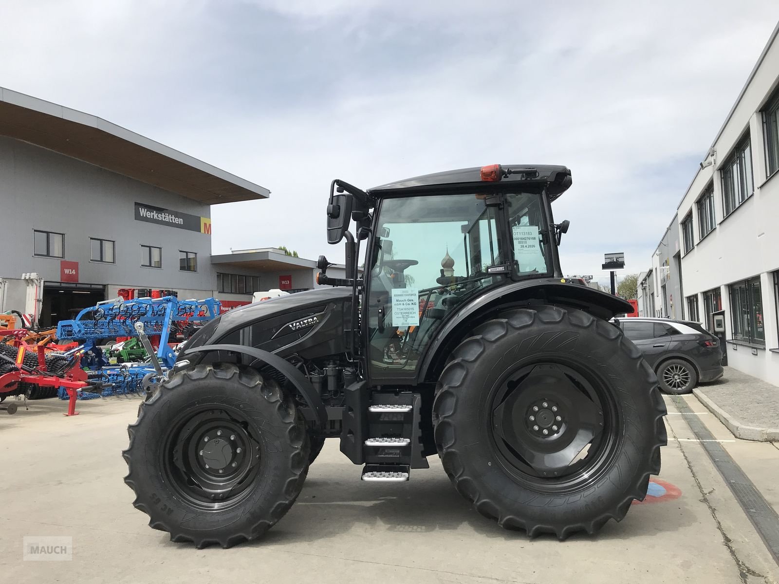 Traktor του τύπου Valtra A 115, Neumaschine σε Burgkirchen (Φωτογραφία 9)