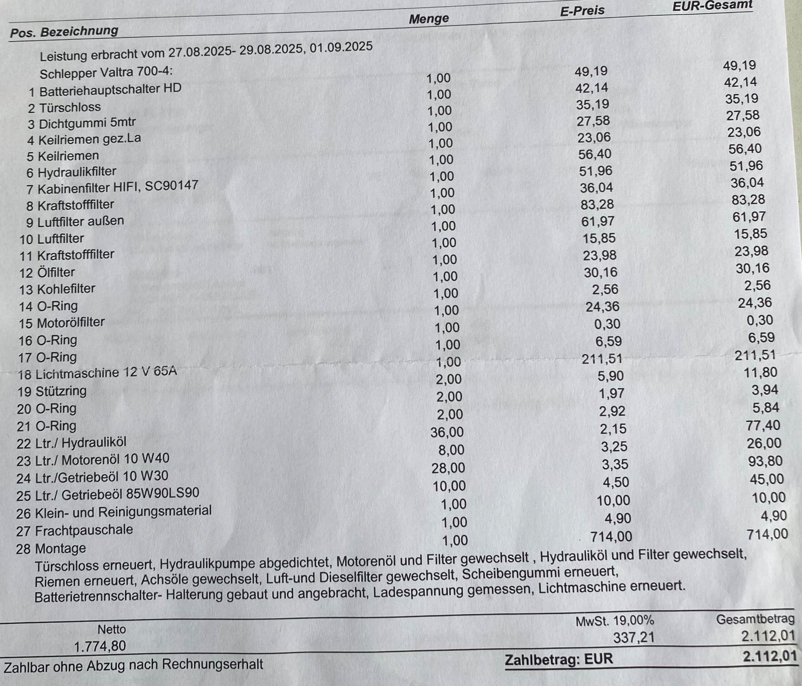 Traktor tipa Valtra A 700, Gebrauchtmaschine u Schwarzenbruck (Slika 3)