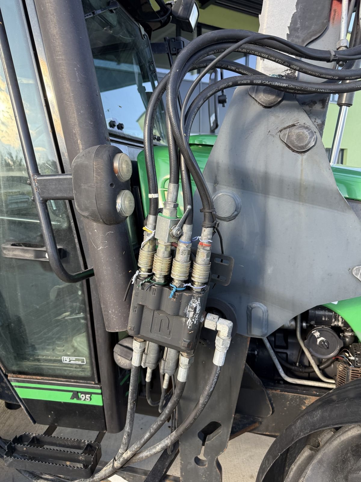 Traktor Türe ait Valtra A 95, Gebrauchtmaschine içinde Hohenruppersdorf (resim 7)