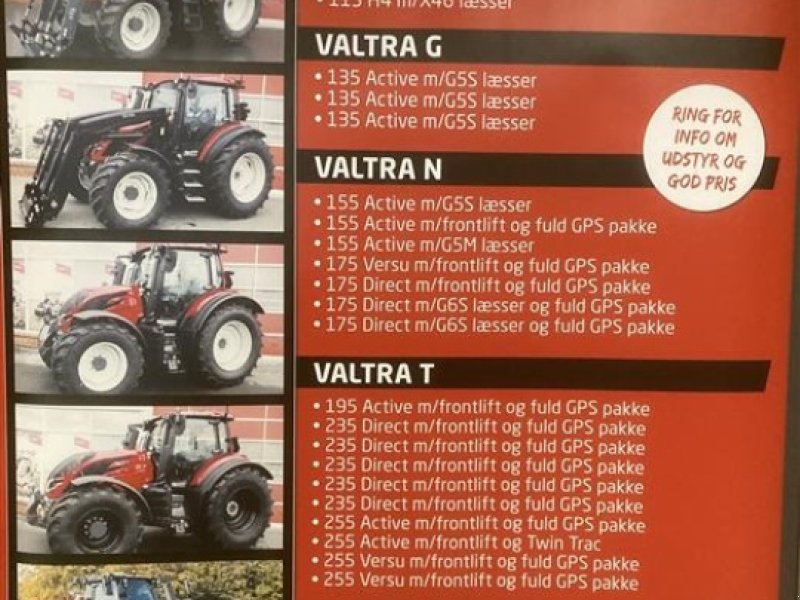 Traktor a típus Valtra A-G-N-T-Q Vi har varen på hylden, Gebrauchtmaschine ekkor: Hobro (Kép 1)