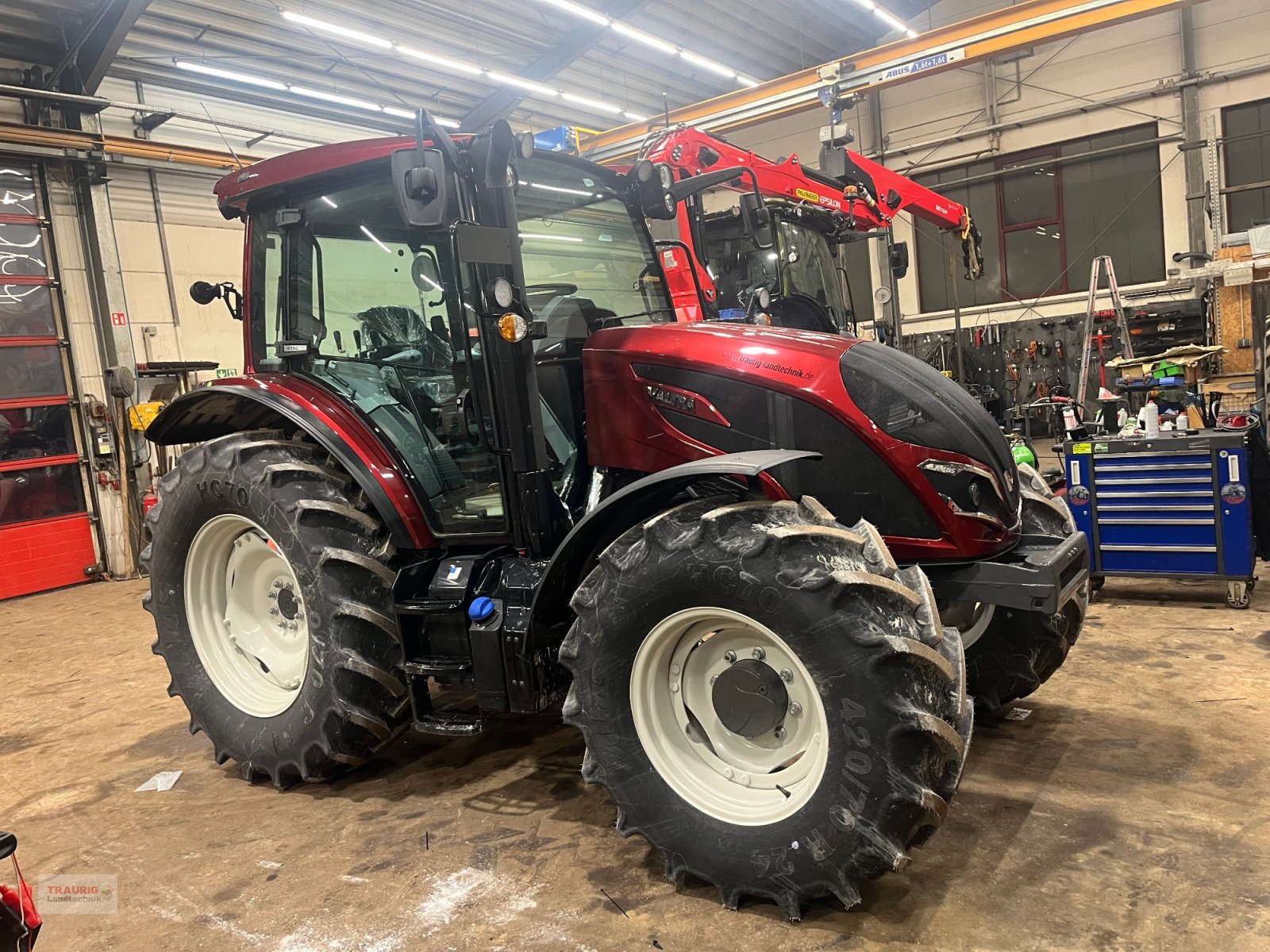 Traktor typu Valtra A105, Neumaschine v Mainburg/Wambach (Obrázek 21)