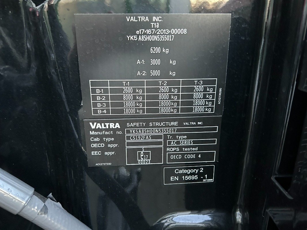 Traktor του τύπου Valtra A85N, Gebrauchtmaschine σε Sittensen (Φωτογραφία 27)