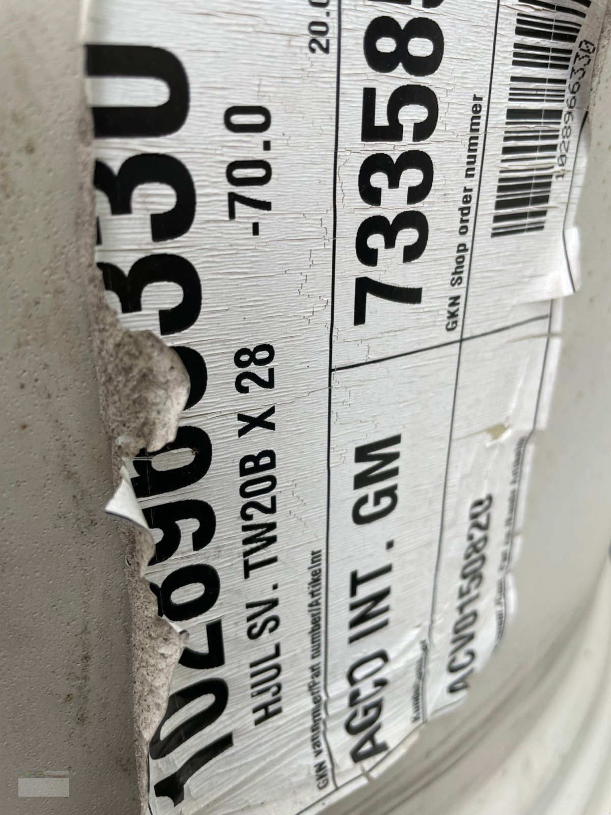 Traktor van het type Valtra Felgen N4/5 Serie, Gebrauchtmaschine in Fürsteneck (Foto 4)