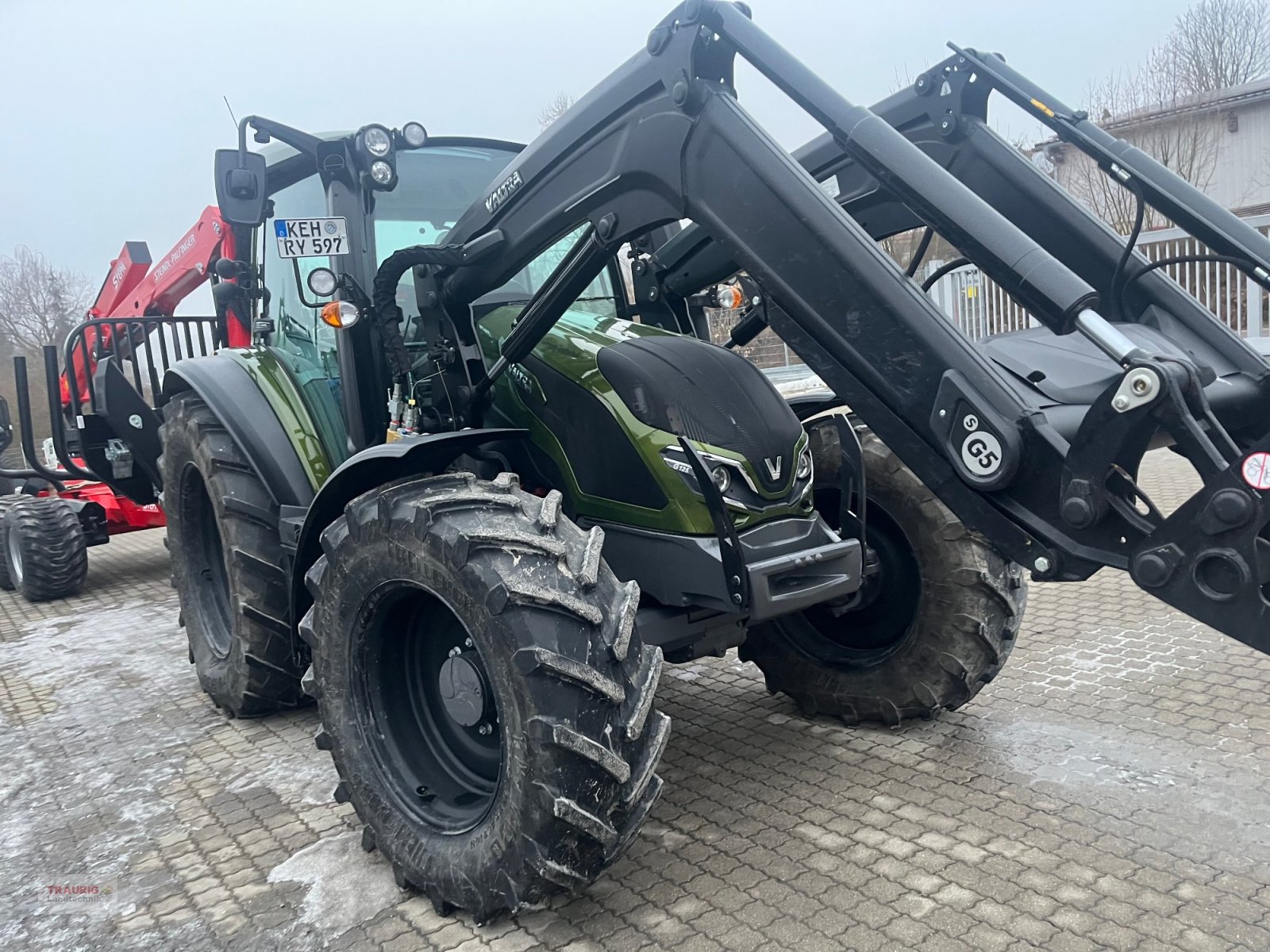 Traktor типа Valtra G 125A mit FL, Gebrauchtmaschine в Mainburg/Wambach (Фотография 15)