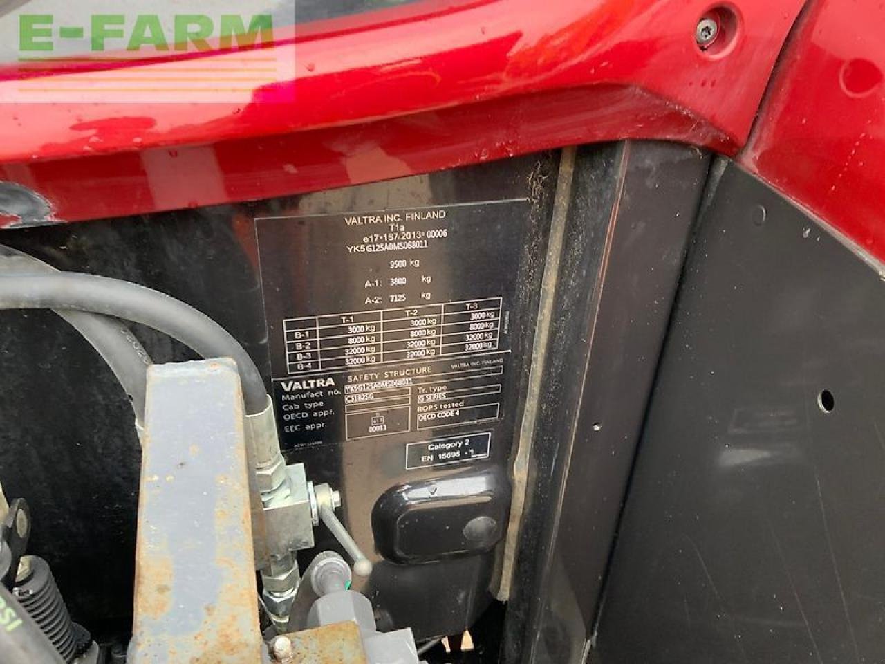 Traktor типа Valtra g125 active tractor (st25675) Active, Gebrauchtmaschine в SHAFTESBURY (Фотография 12)