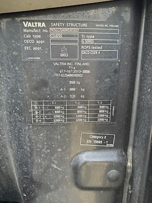 Traktor типа Valtra G125E ACTIVE, Gebrauchtmaschine в Muespach (Фотография 17)