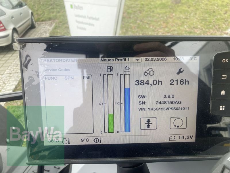 Traktor типа Valtra G125EV, Gebrauchtmaschine в Langenau (Фотография 12)