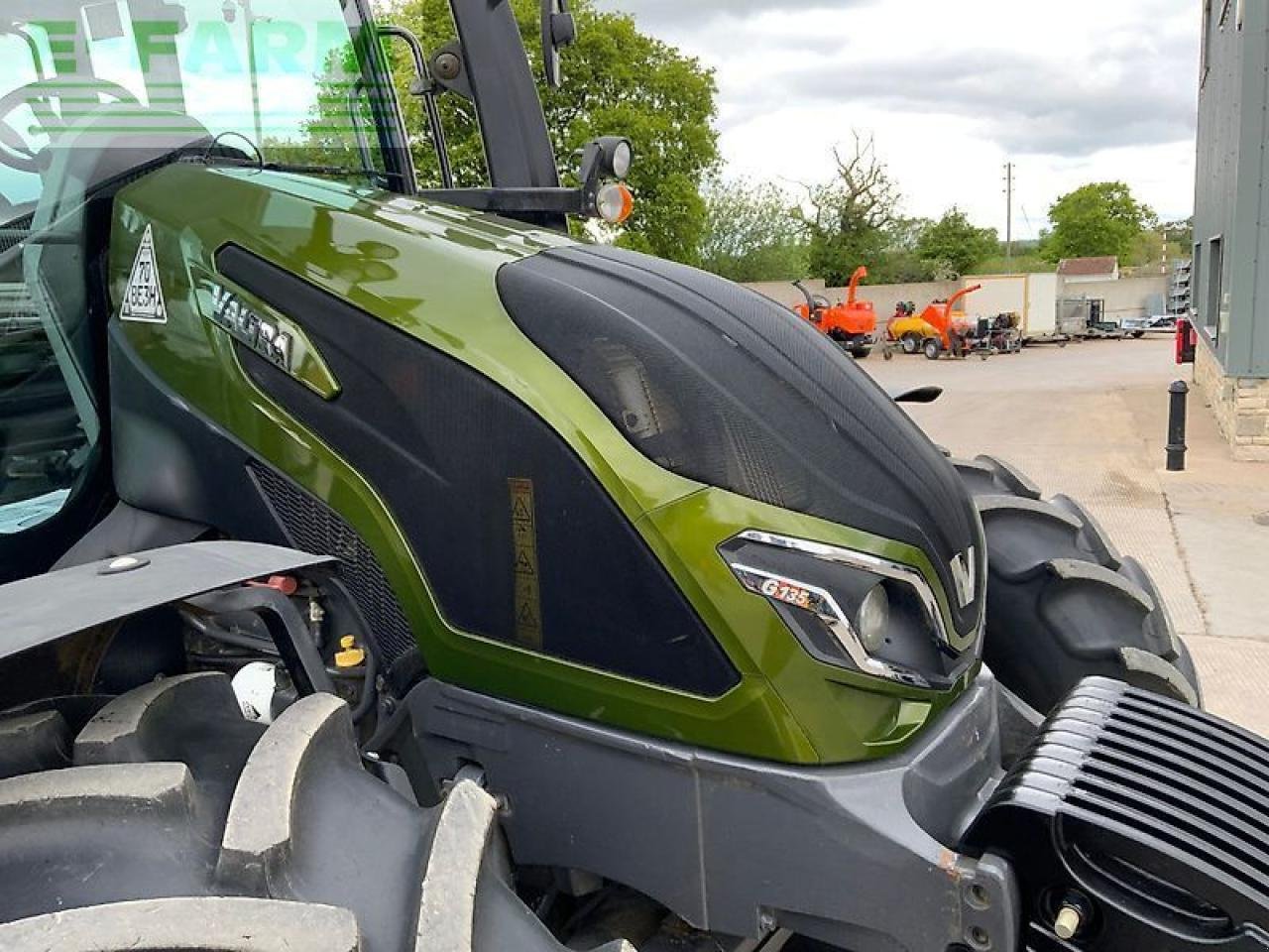 Traktor Türe ait Valtra g135 active tractor (st26596), Gebrauchtmaschine içinde SHAFTESBURY (resim 13)