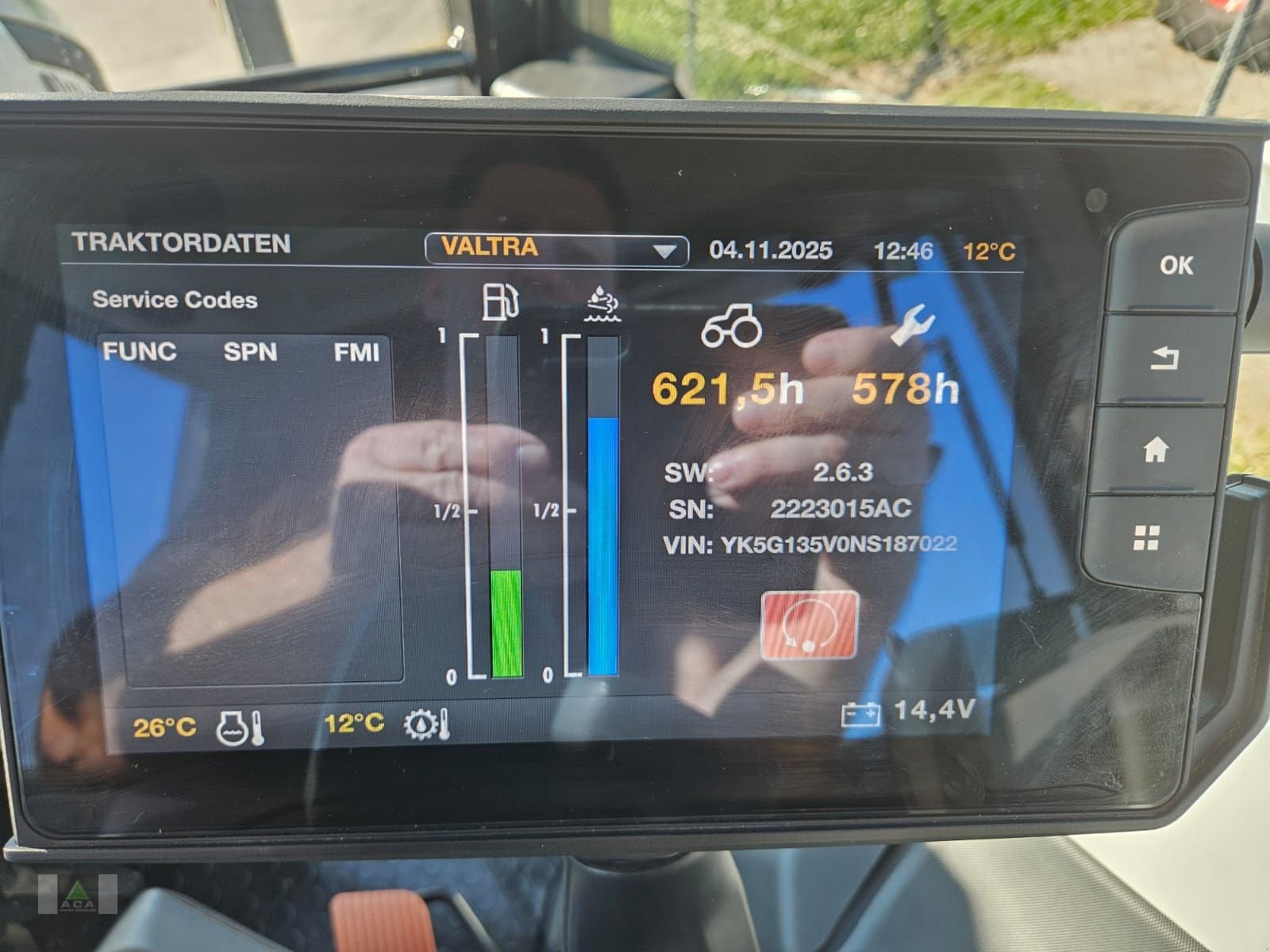 Traktor типа Valtra G135 VERSU, Gebrauchtmaschine в Markt Hartmannsdorf (Фотография 10)