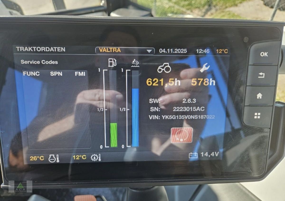 Traktor του τύπου Valtra G135 VERSU, Gebrauchtmaschine σε Markt Hartmannsdorf (Φωτογραφία 8)