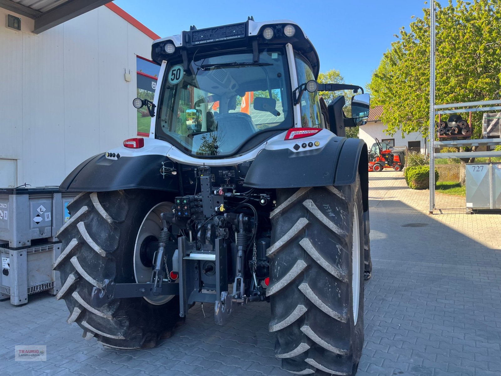 Traktor tipa Valtra N 155 A, Neumaschine u Mainburg/Wambach (Slika 8)
