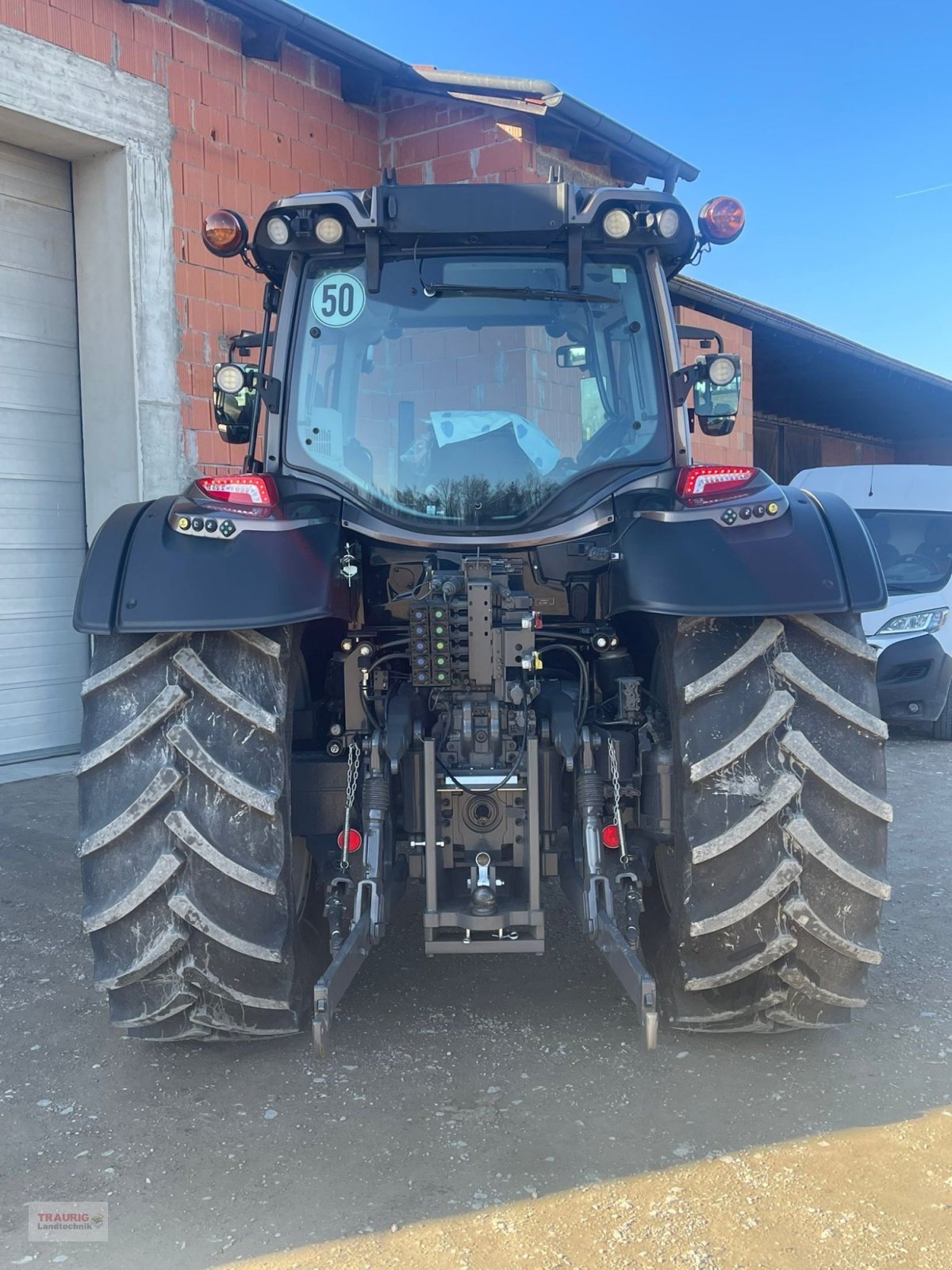 Traktor typu Valtra N 155 D, Neumaschine v Mainburg/Wambach (Obrázek 15)