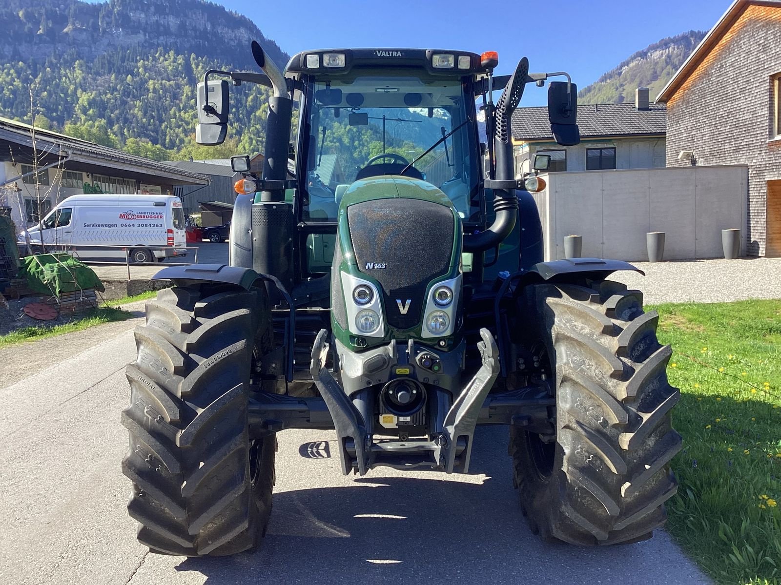 Traktor del tipo Valtra N 163 Direct, Gebrauchtmaschine en Bezau (Imagen 8)