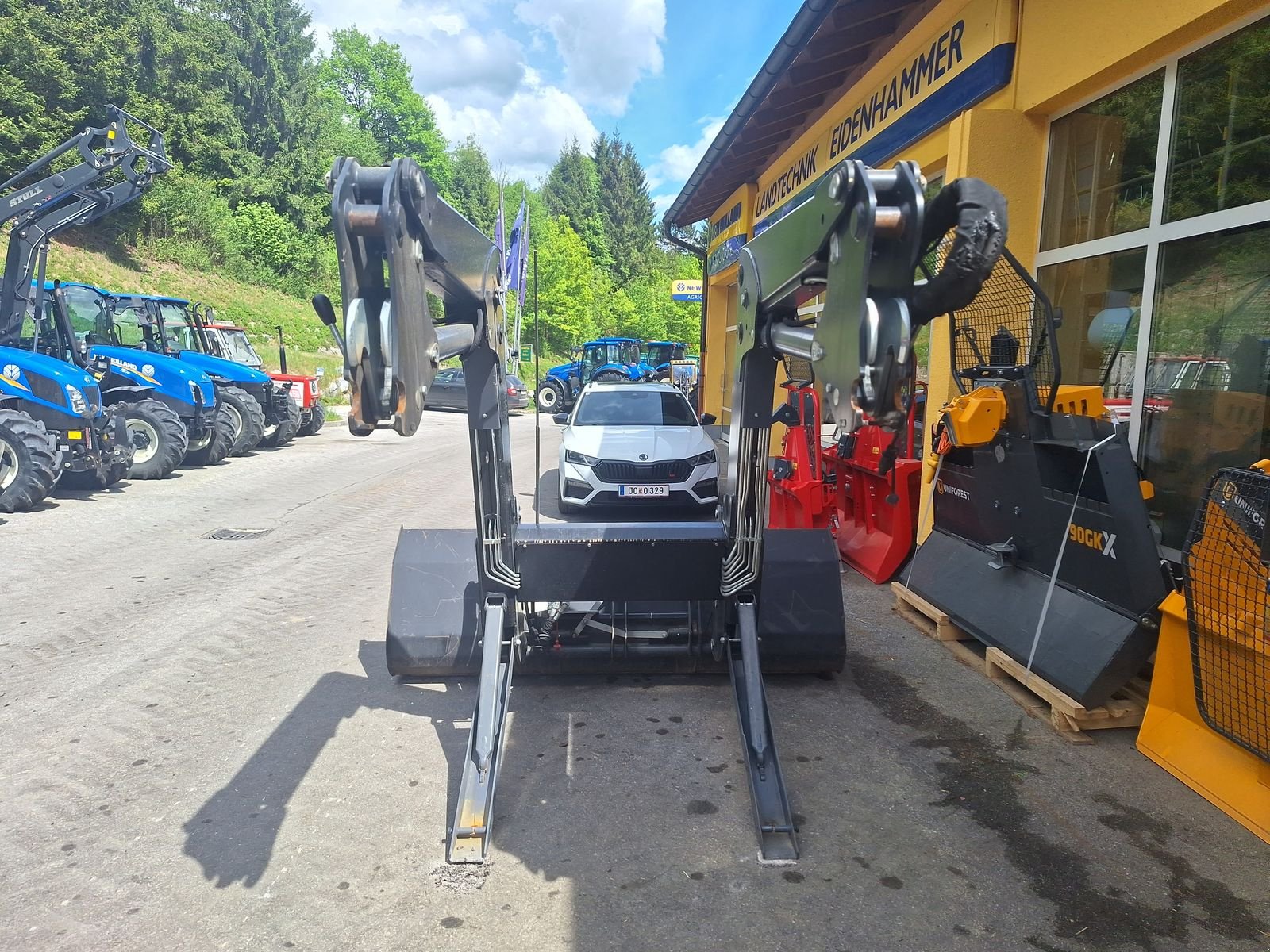 Traktor Türe ait Valtra N 163, Gebrauchtmaschine içinde Burgkirchen (resim 14)