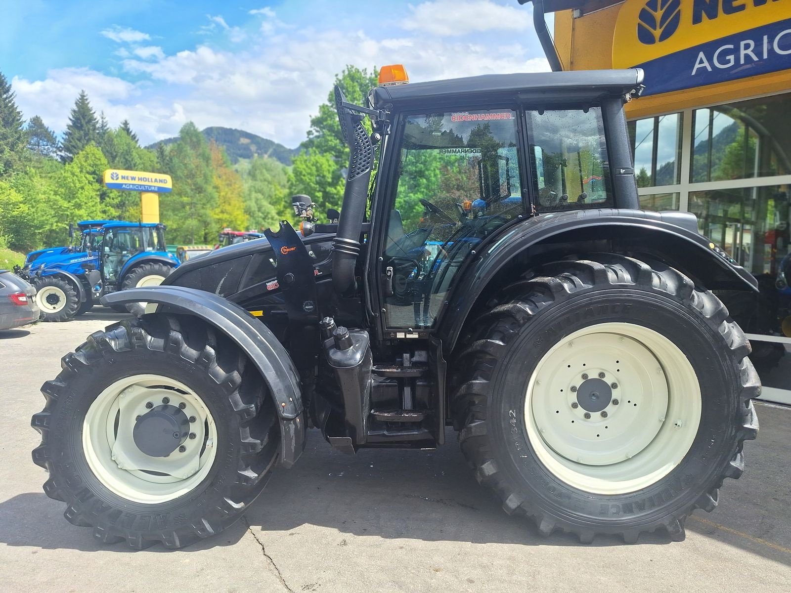 Traktor Türe ait Valtra N 163, Gebrauchtmaschine içinde Burgkirchen (resim 5)
