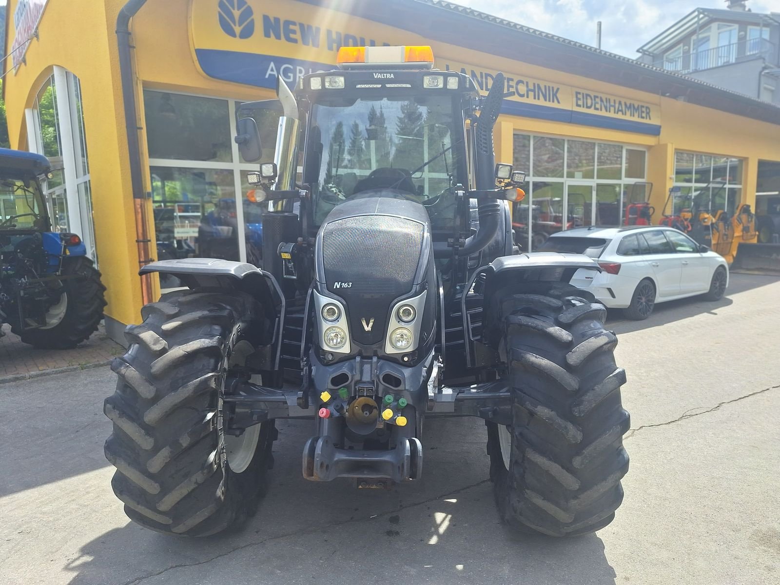 Traktor Türe ait Valtra N 163, Gebrauchtmaschine içinde Burgkirchen (resim 7)