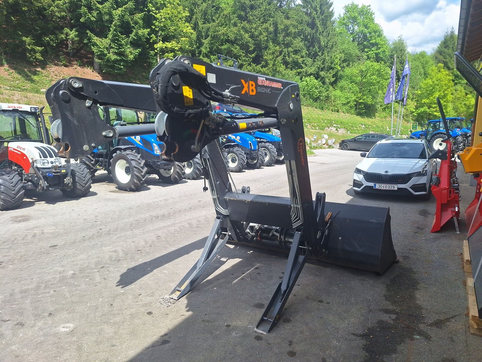 Traktor Türe ait Valtra N 163, Gebrauchtmaschine içinde Burgkirchen (resim 15)