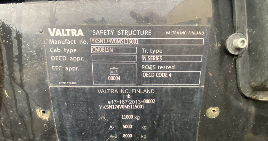 Traktor του τύπου Valtra N 174 V SmartTouch, Gebrauchtmaschine σε Nasbinals (Φωτογραφία 7)