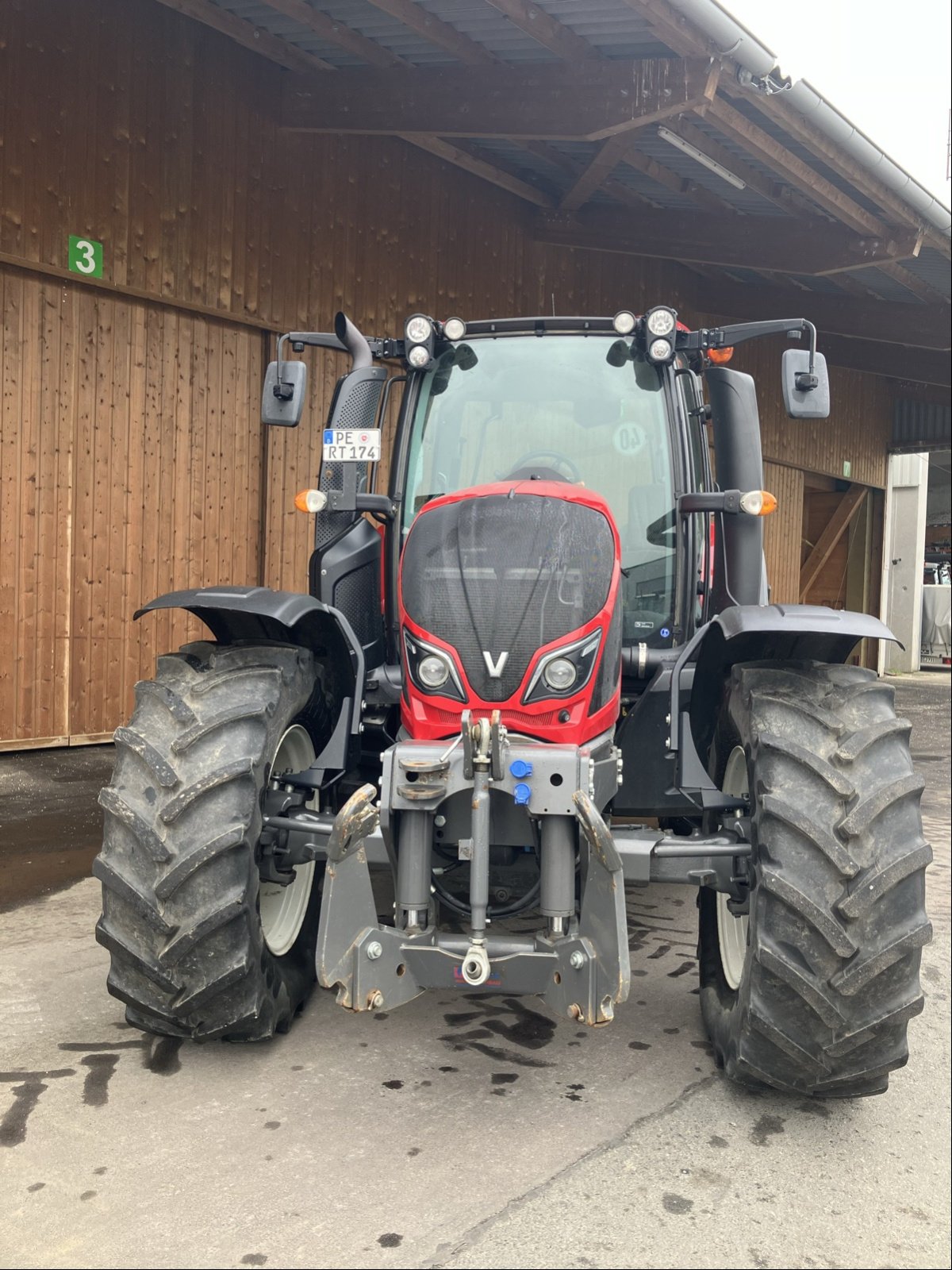 Traktor typu Valtra N 174, Gebrauchtmaschine v Voitze (Obrázok 8)