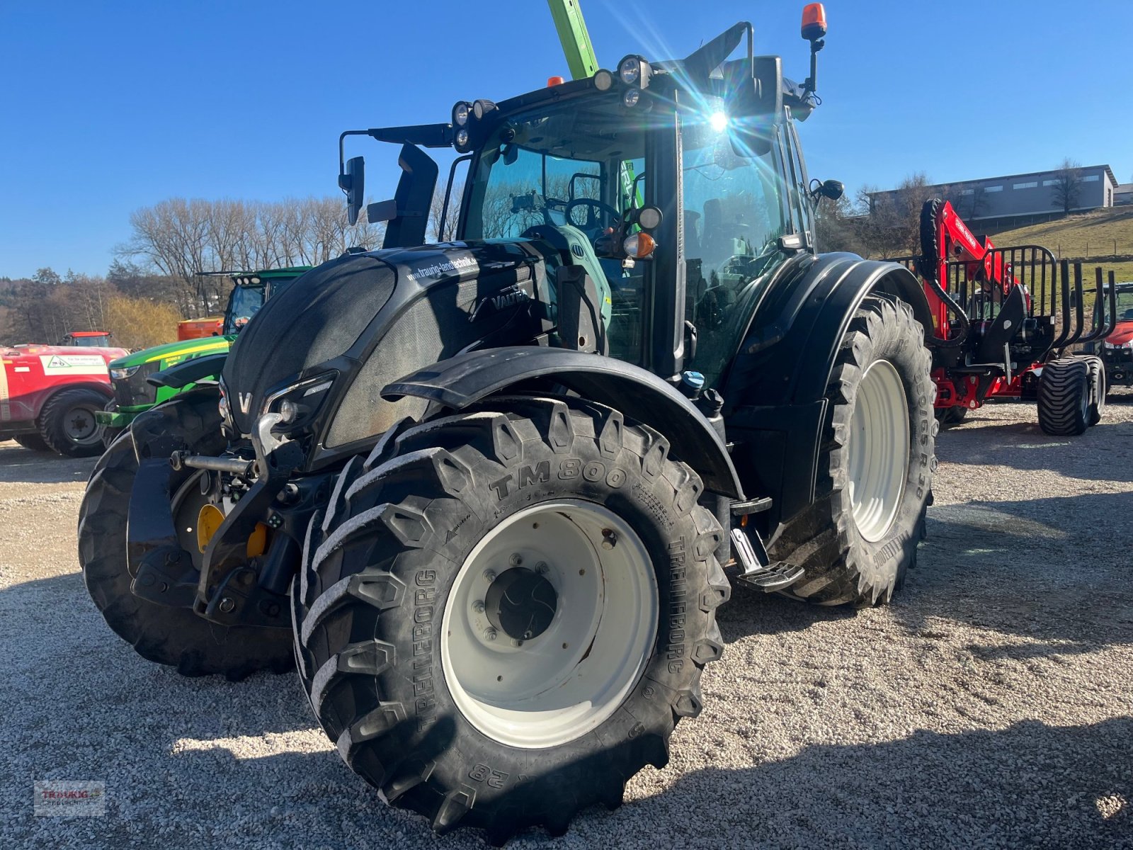 Traktor typu Valtra N 174D mit Rüfa, Gebrauchtmaschine v Mainburg/Wambach (Obrázek 8)