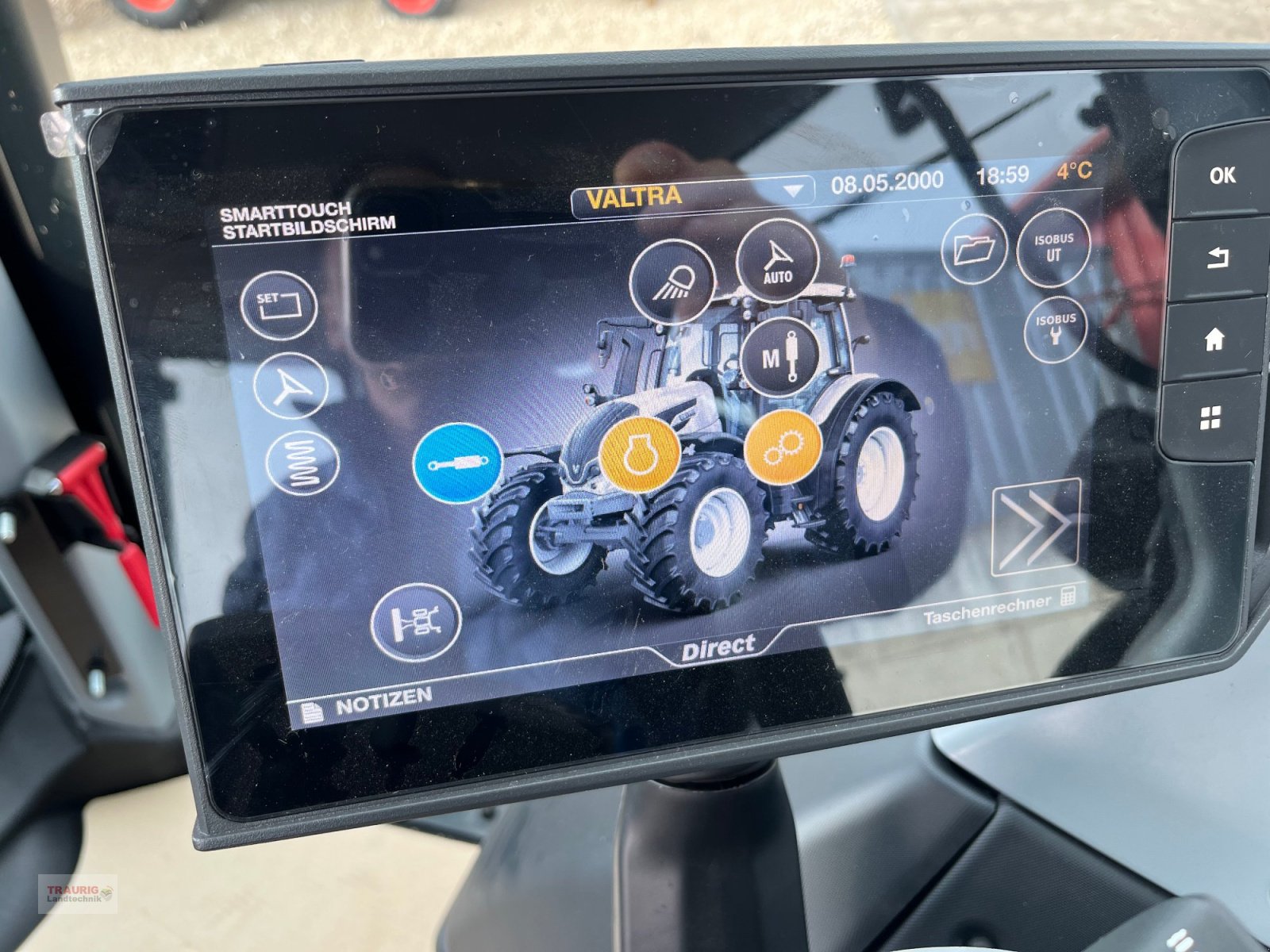 Traktor от тип Valtra N 175D mit Rüfa, Neumaschine в Mainburg/Wambach (Снимка 10)