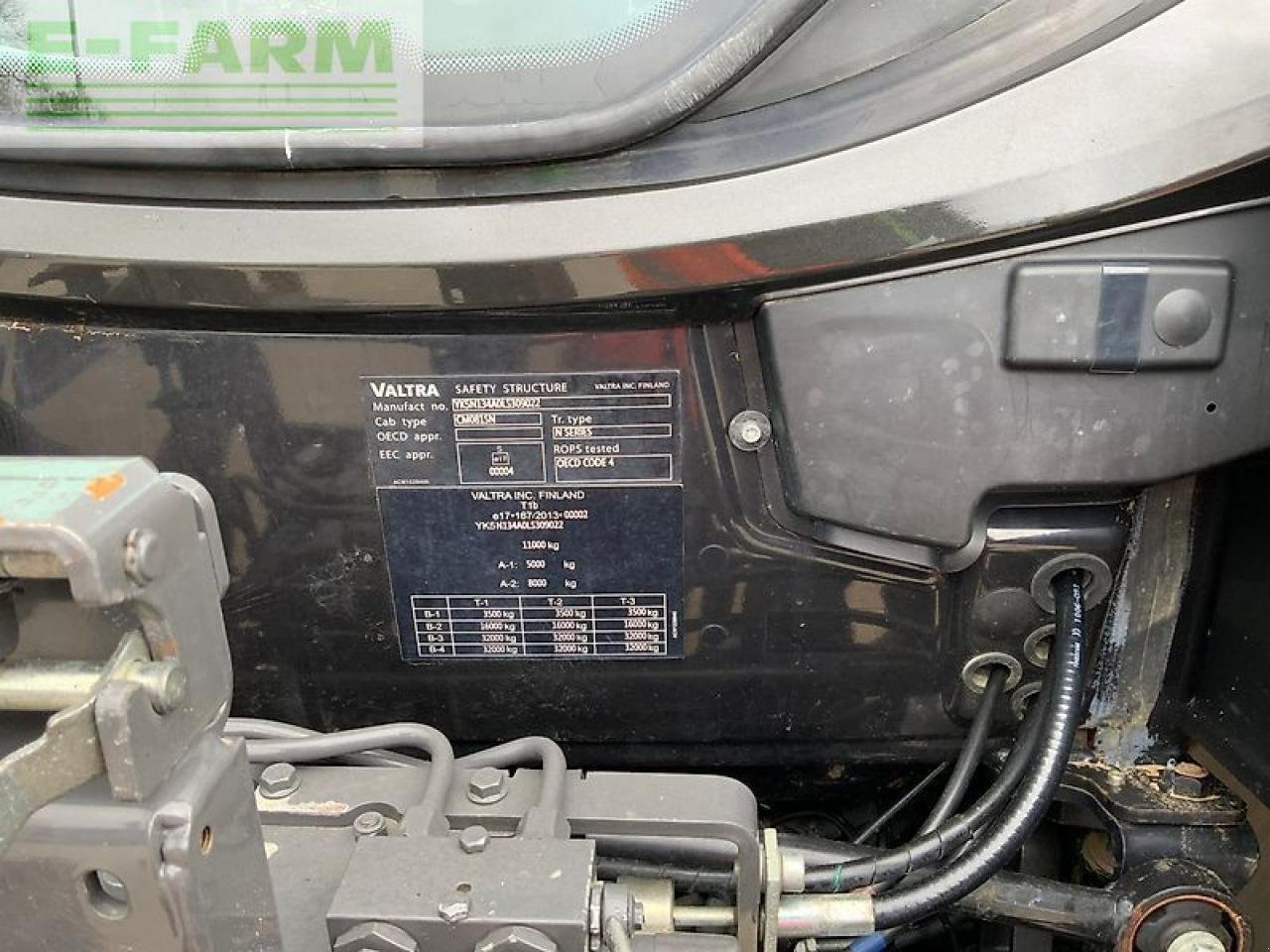 Traktor Türe ait Valtra n134 active tractor (st26110), Gebrauchtmaschine içinde SHAFTESBURY (resim 16)