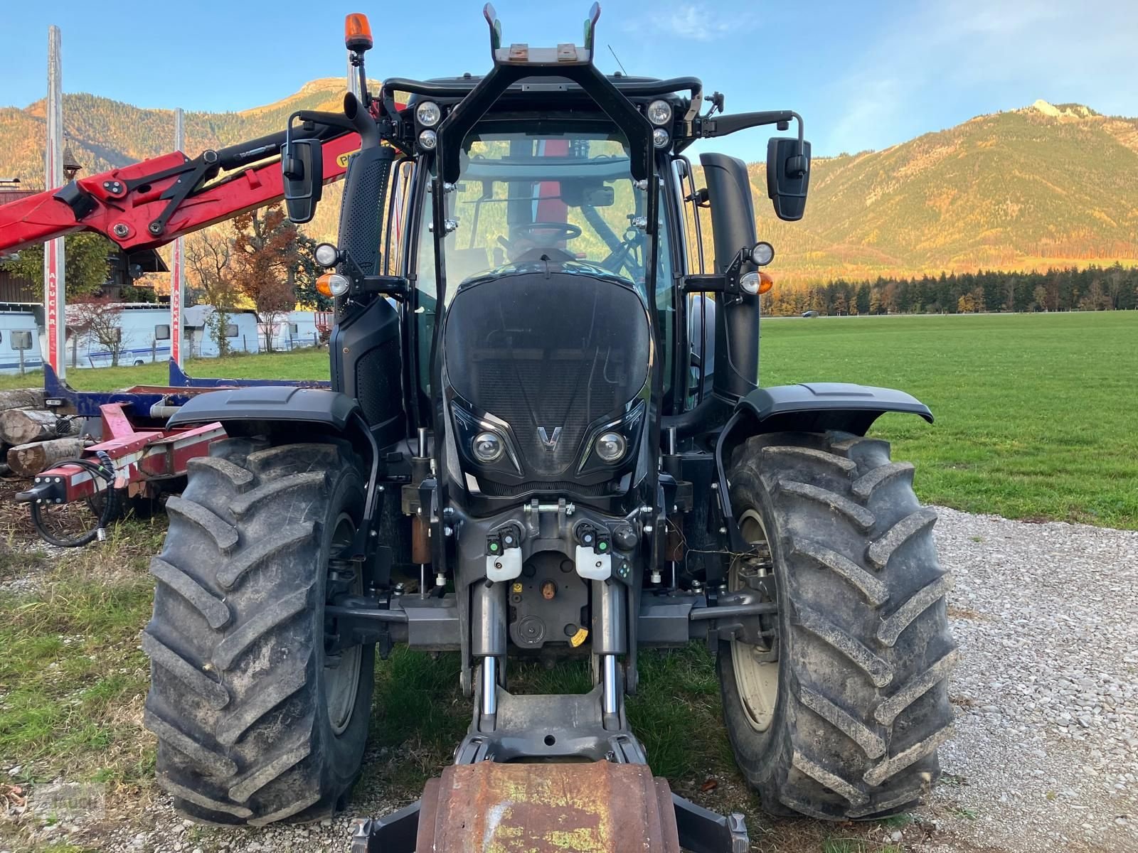 Traktor a típus Valtra N154 Direct  + Rüfa, Gebrauchtmaschine ekkor: Burgkirchen (Kép 3)
