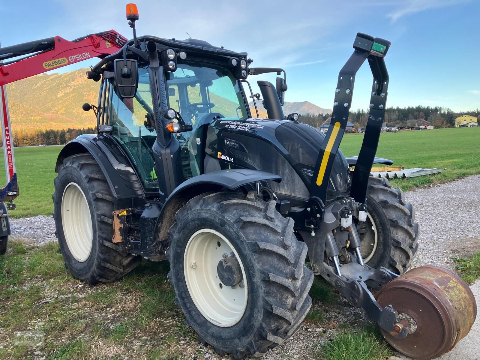 Traktor a típus Valtra N154 Direct  + Rüfa, Gebrauchtmaschine ekkor: Burgkirchen (Kép 1)