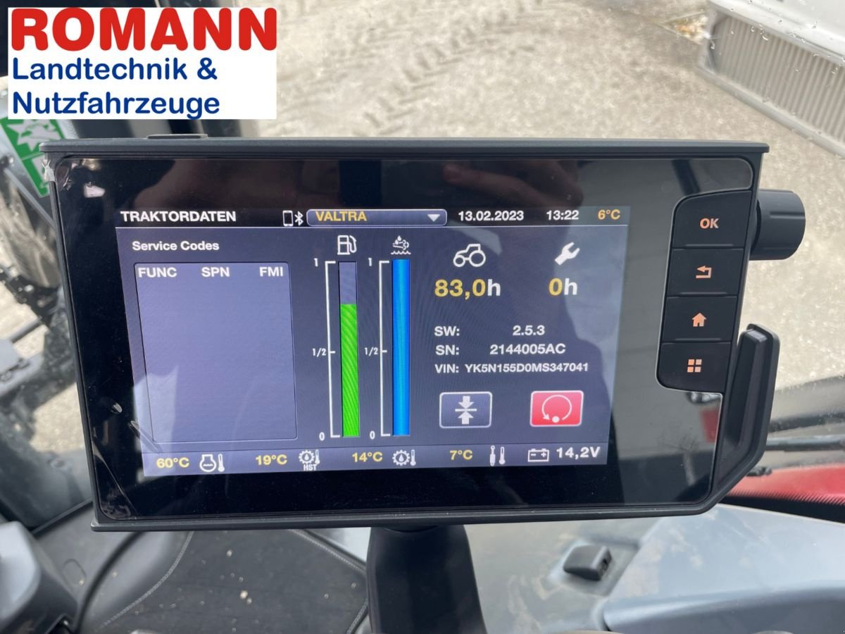 Traktor des Typs Valtra N155e Direct, Mietmaschine in Harmannsdorf-Rückersdorf (Bild 14)