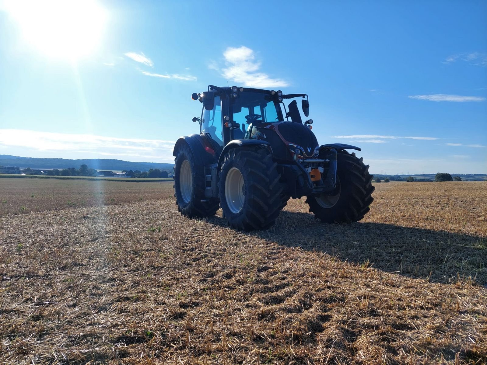Traktor des Typs Valtra N155e Direct, Mietmaschine in Harmannsdorf-Rückersdorf (Bild 12)