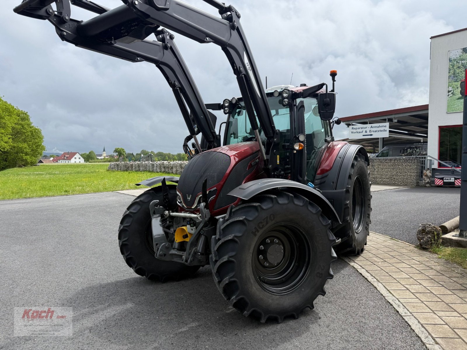 Traktor van het type Valtra N155ED, Gebrauchtmaschine in Neumarkt / Pölling (Foto 2)
