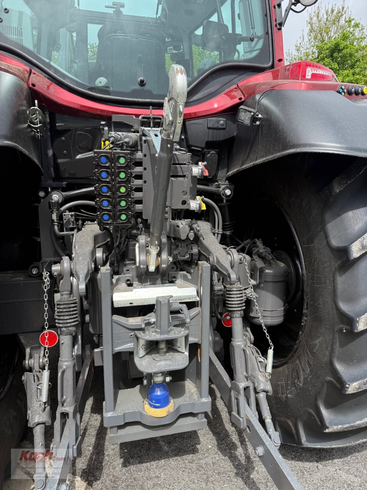 Traktor van het type Valtra N155ED, Gebrauchtmaschine in Neumarkt / Pölling (Foto 8)