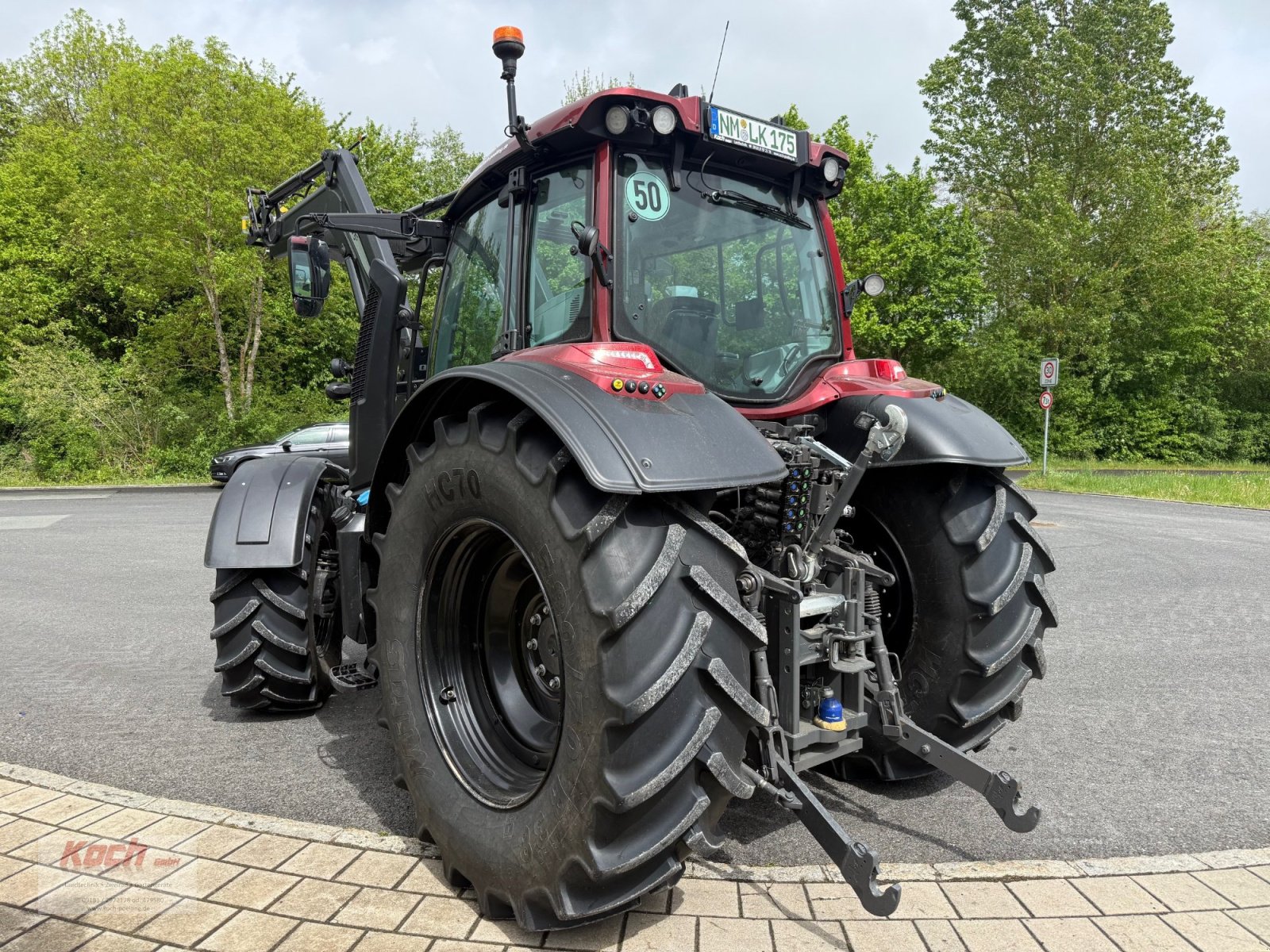 Traktor van het type Valtra N155ED, Gebrauchtmaschine in Neumarkt / Pölling (Foto 9)