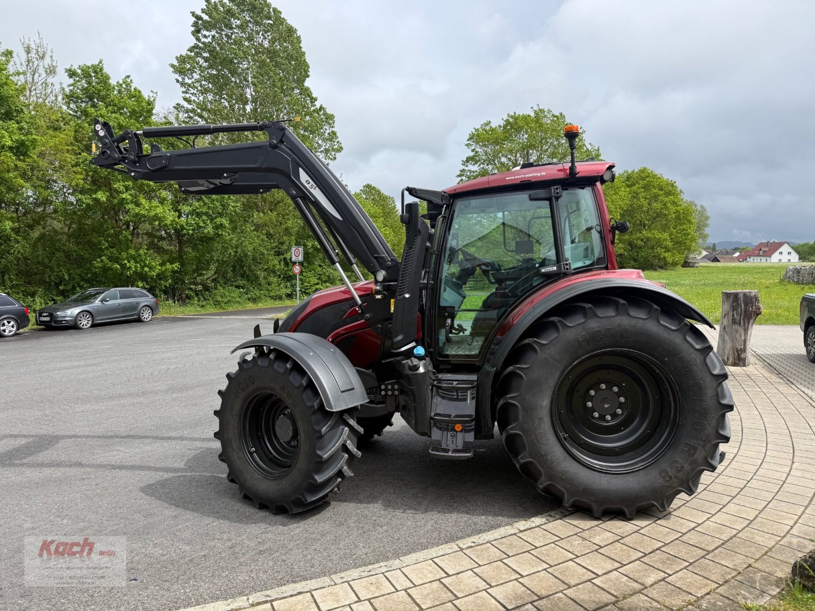 Traktor van het type Valtra N155ED, Gebrauchtmaschine in Neumarkt / Pölling (Foto 10)