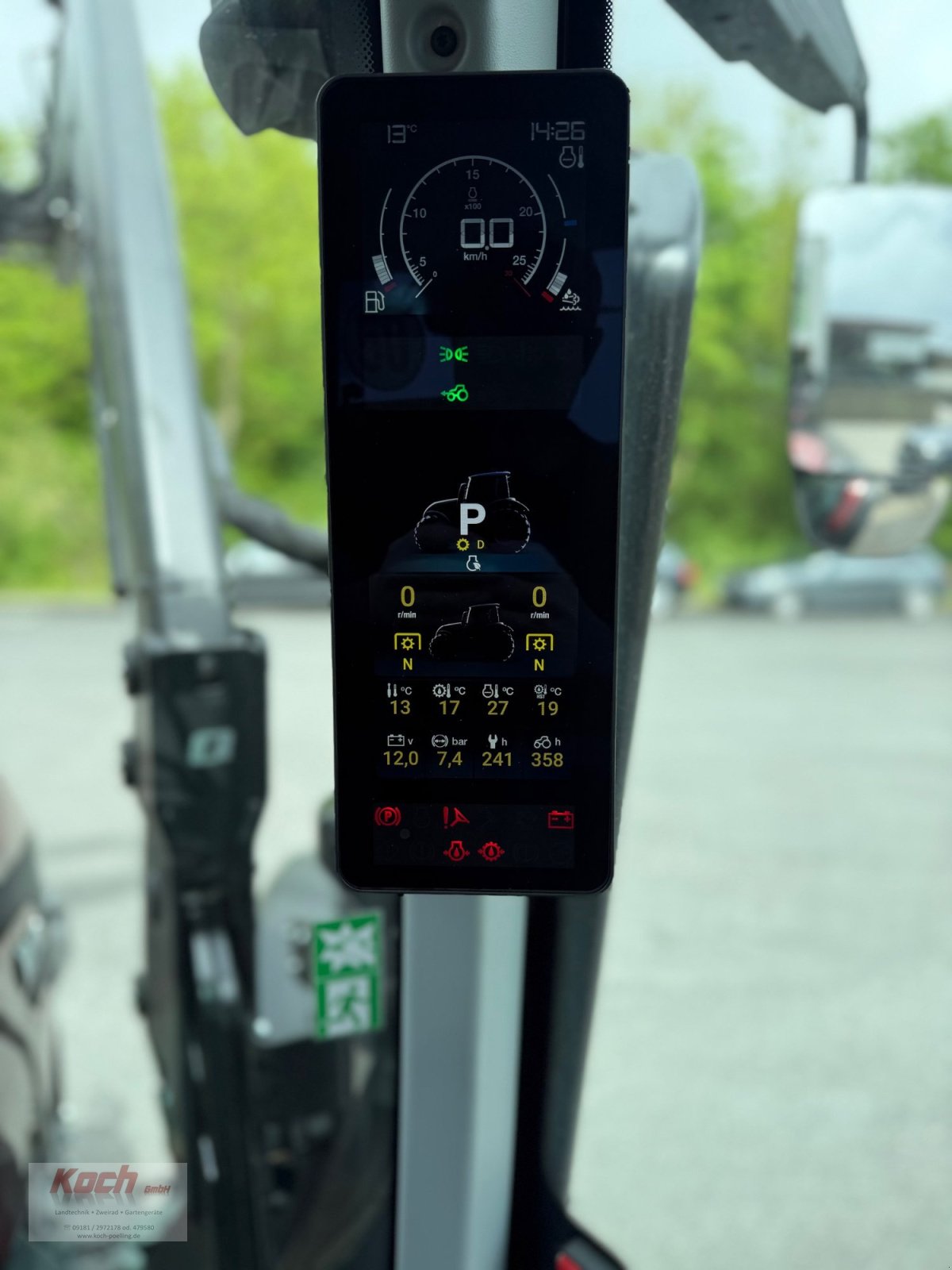 Traktor van het type Valtra N155ED, Gebrauchtmaschine in Neumarkt / Pölling (Foto 13)