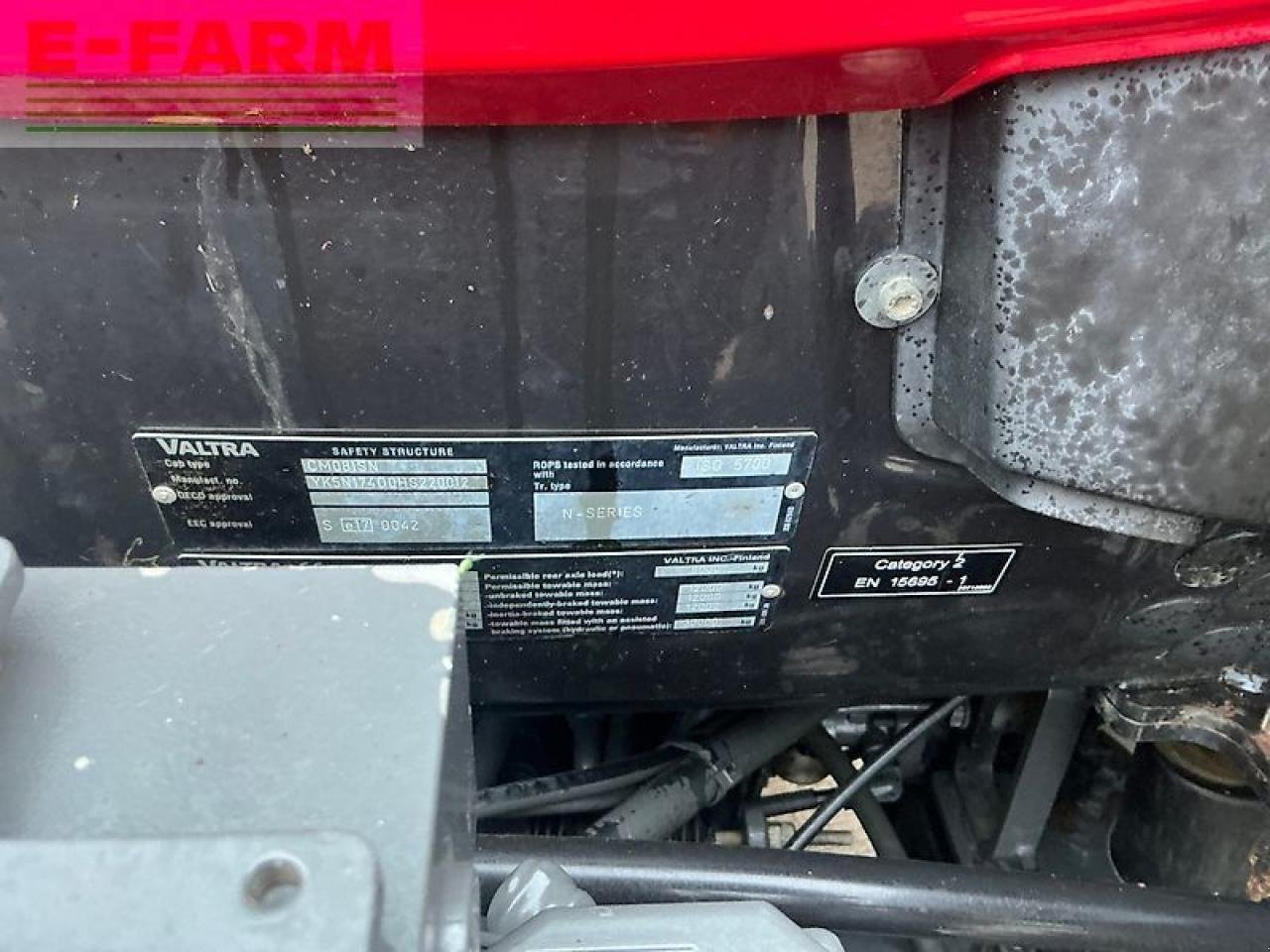 Traktor типа Valtra n174 direct tractor (st25535) Direct, Gebrauchtmaschine в SHAFTESBURY (Фотография 11)