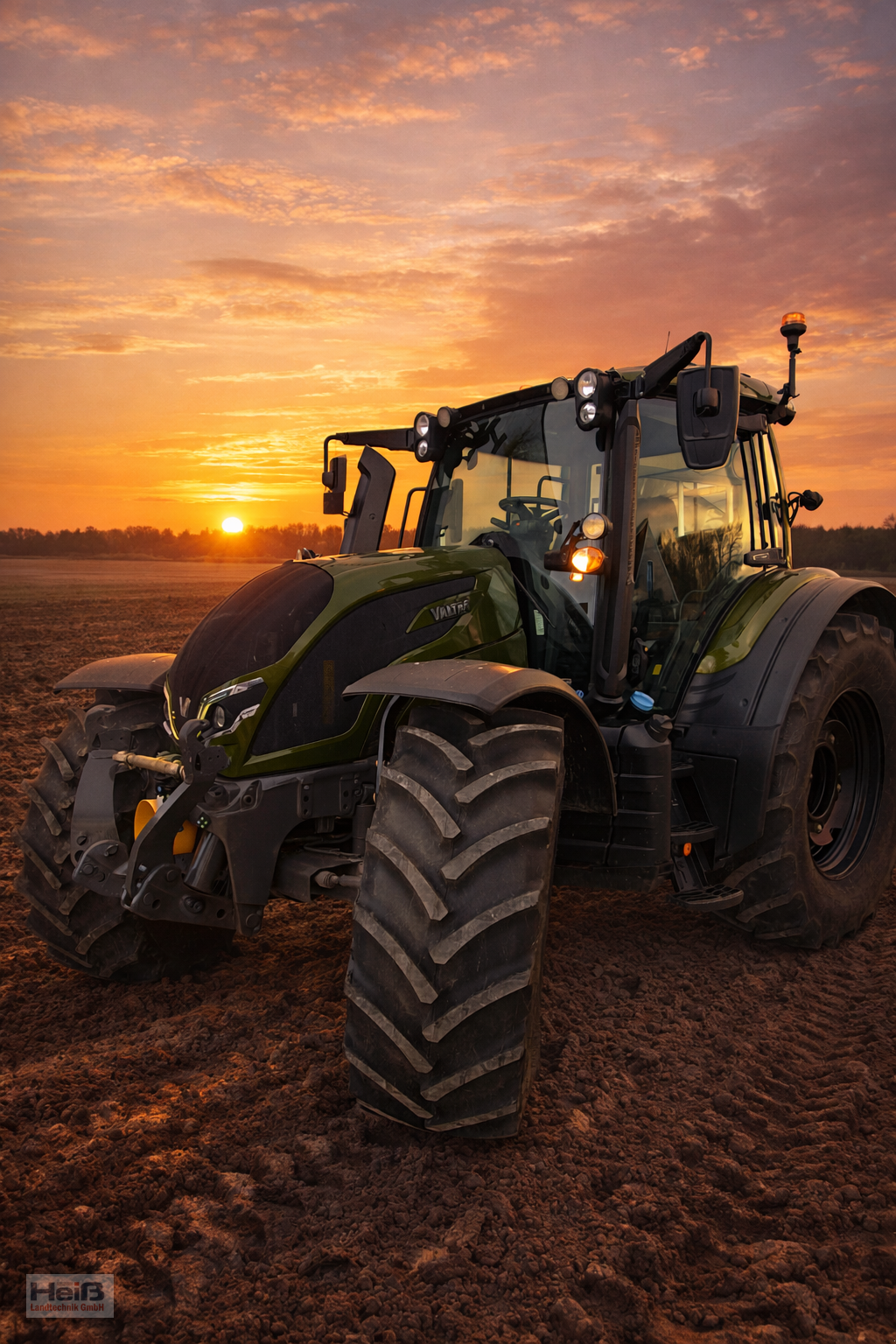 Traktor du type Valtra N175 D, Gebrauchtmaschine en Merkendorf (Photo 1)
