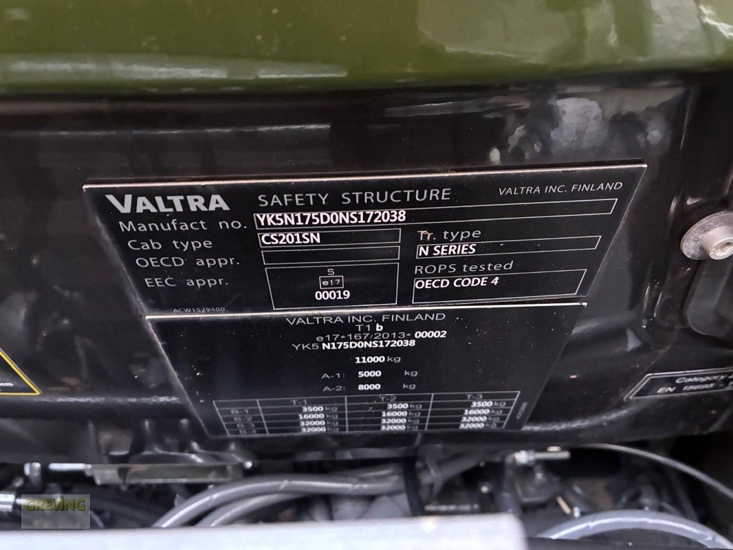 Traktor του τύπου Valtra N175, Gebrauchtmaschine σε Ahaus (Φωτογραφία 14)