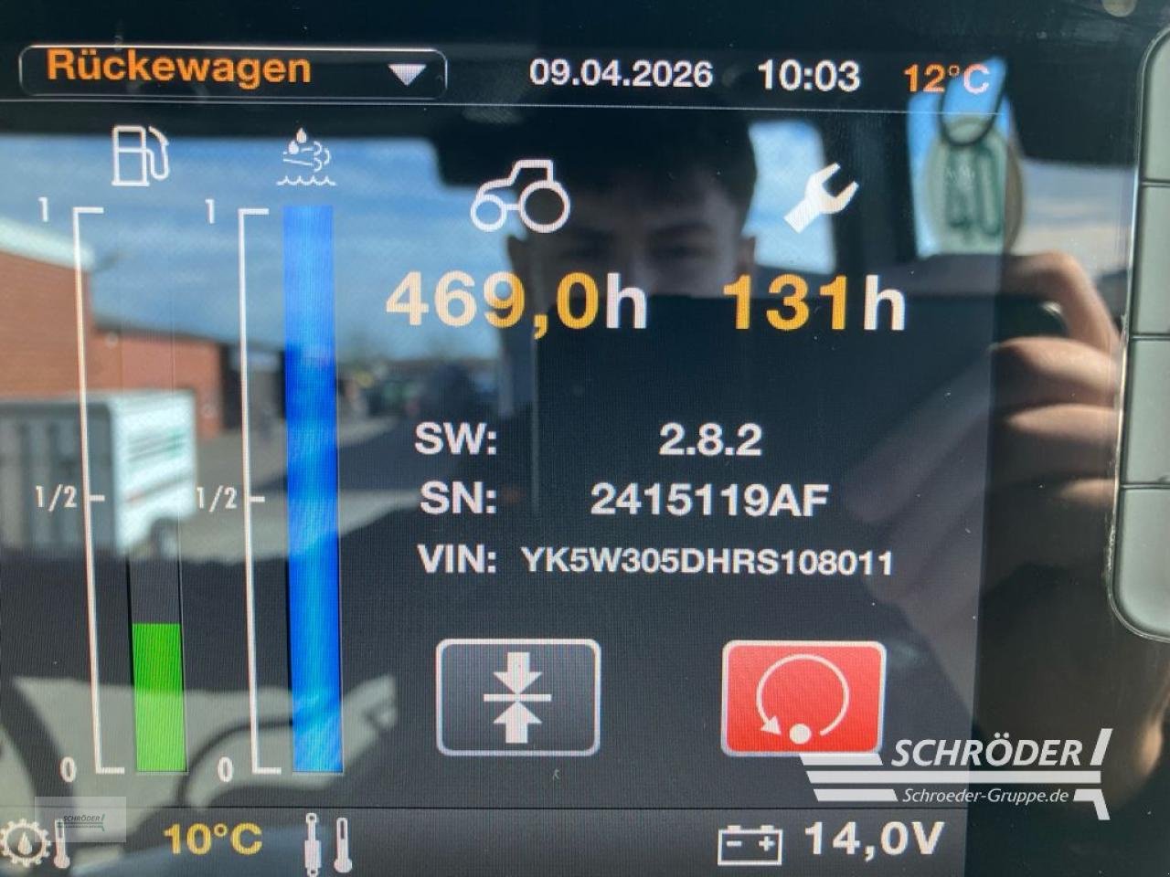 Traktor του τύπου Valtra Q 305, Neumaschine σε Twistringen (Φωτογραφία 9)