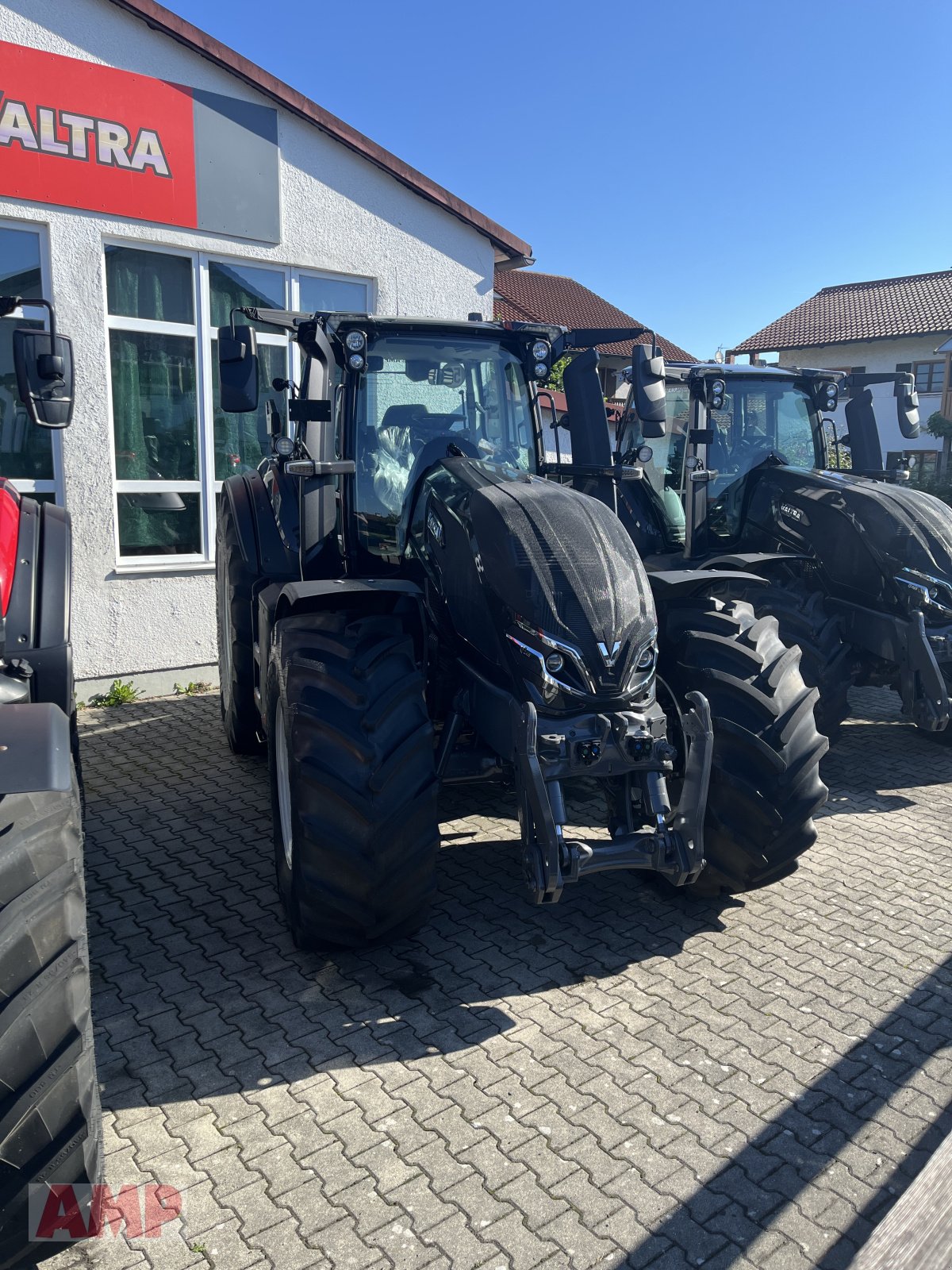 Traktor typu Valtra Q245, Neumaschine v Teising (Obrázek 2)