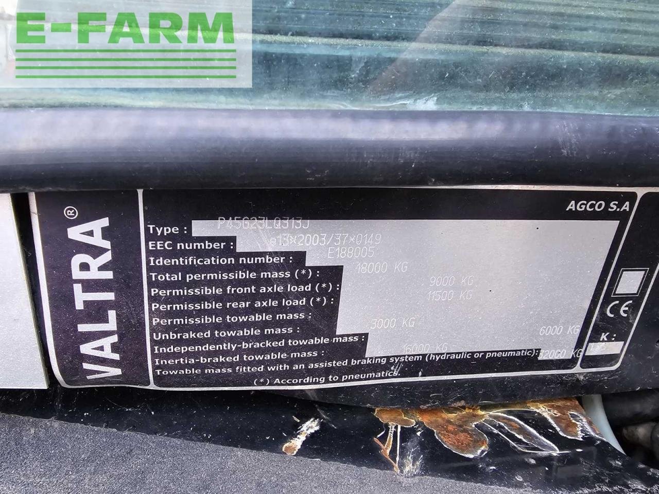 Traktor tipa Valtra S294, Gebrauchtmaschine u Hamburg (Slika 16)